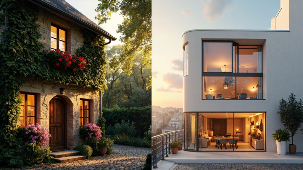 Comparation entre un gîte et un airbnb pour des vacances Réusies